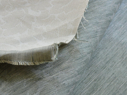 by yard Lee Jofa Enchanted Forest Cameo White Foliage Damask Cotton Linen MSRP USD 168/Y