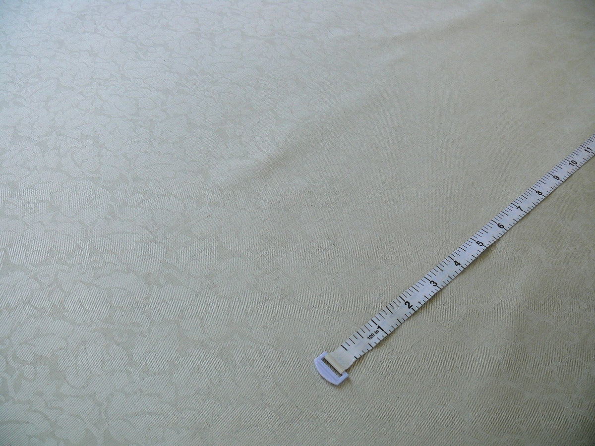 by yard Lee Jofa Enchanted Forest Cameo White Foliage Damask Cotton Linen MSRP USD 168/Y