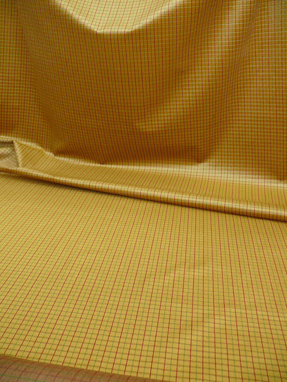 Lee Jofa Figaro Velvet Check Gold Gilt - By the Yard