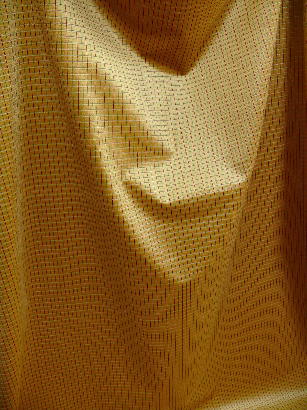 Lee Jofa Figaro Velvet Check Gold Gilt - By the Yard