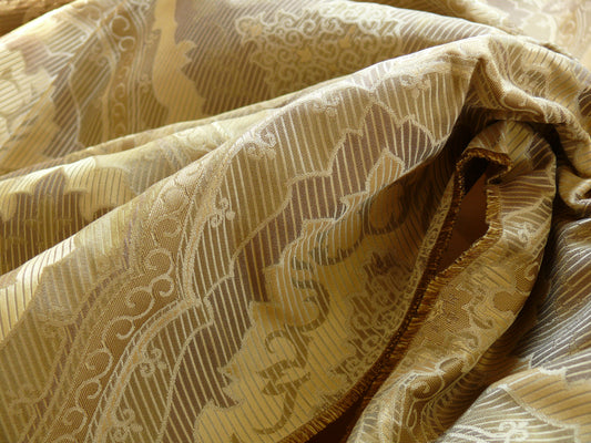 Kravet Coutour Istanbul Silk Turkish Damask Cream Beige Medallion MSRP USD 185/Y