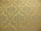 Classic Damask Medallion Cotton Blend - Gold