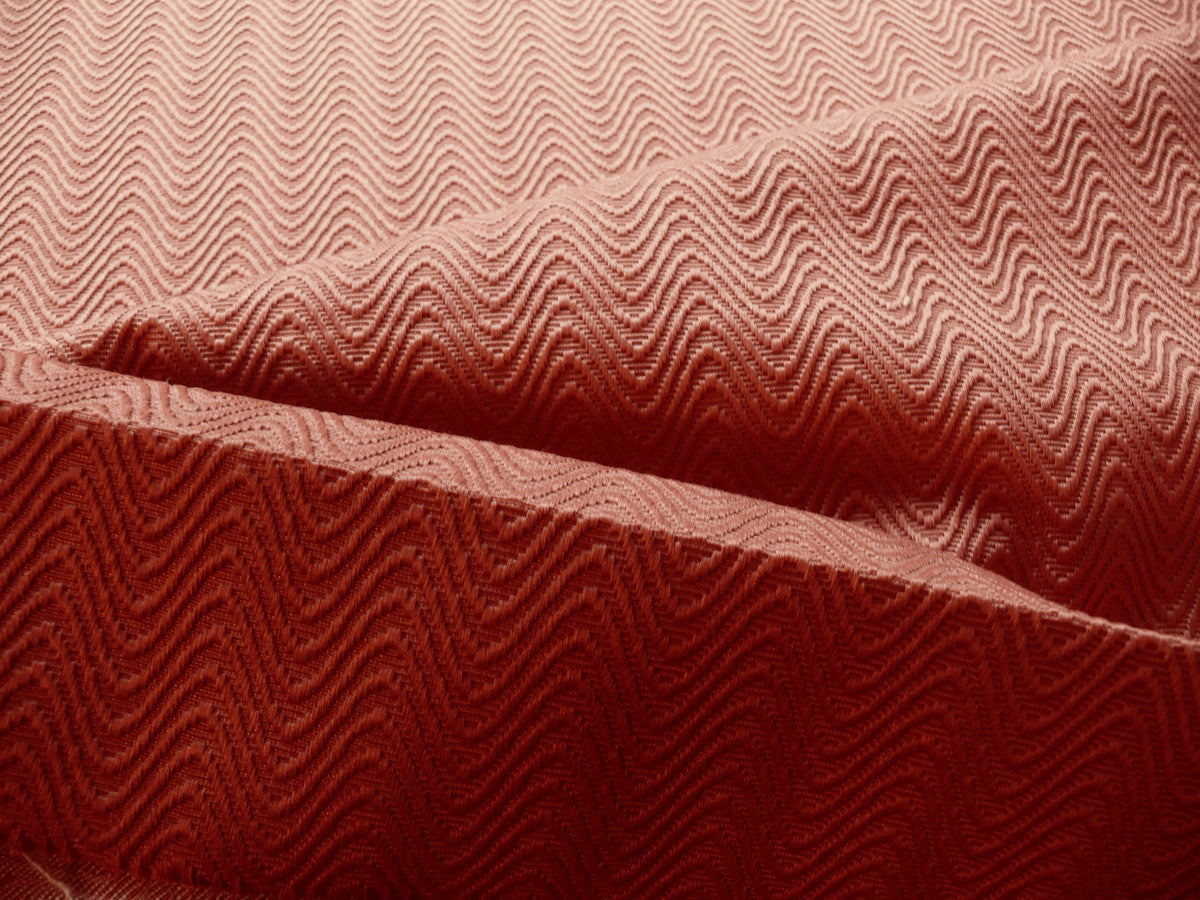 Scalamandre Samba Pumpkin Dark Orange Textured Cotton Rayon Very Heavy Fruity Autumn MSRP USD 172/y