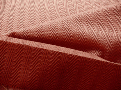Scalamandre Samba Pumpkin Dark Orange Textured Cotton Rayon Very Heavy Fruity Autumn MSRP USD 172/y