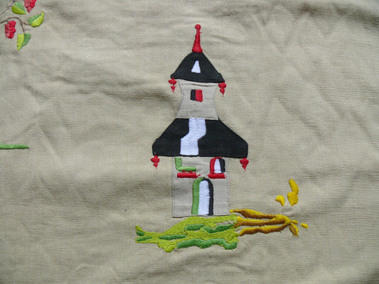 Clarence House Jungle Book Applique Embroidery