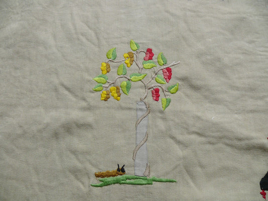 Clarence House Jungle Book Applique Embroidery Panther Elephant MSRP USD 300+/Y