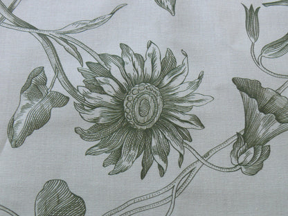 Scalamandre Hope Toile French Country Sage Green On Natural By Yard MSRP USD 160/Y