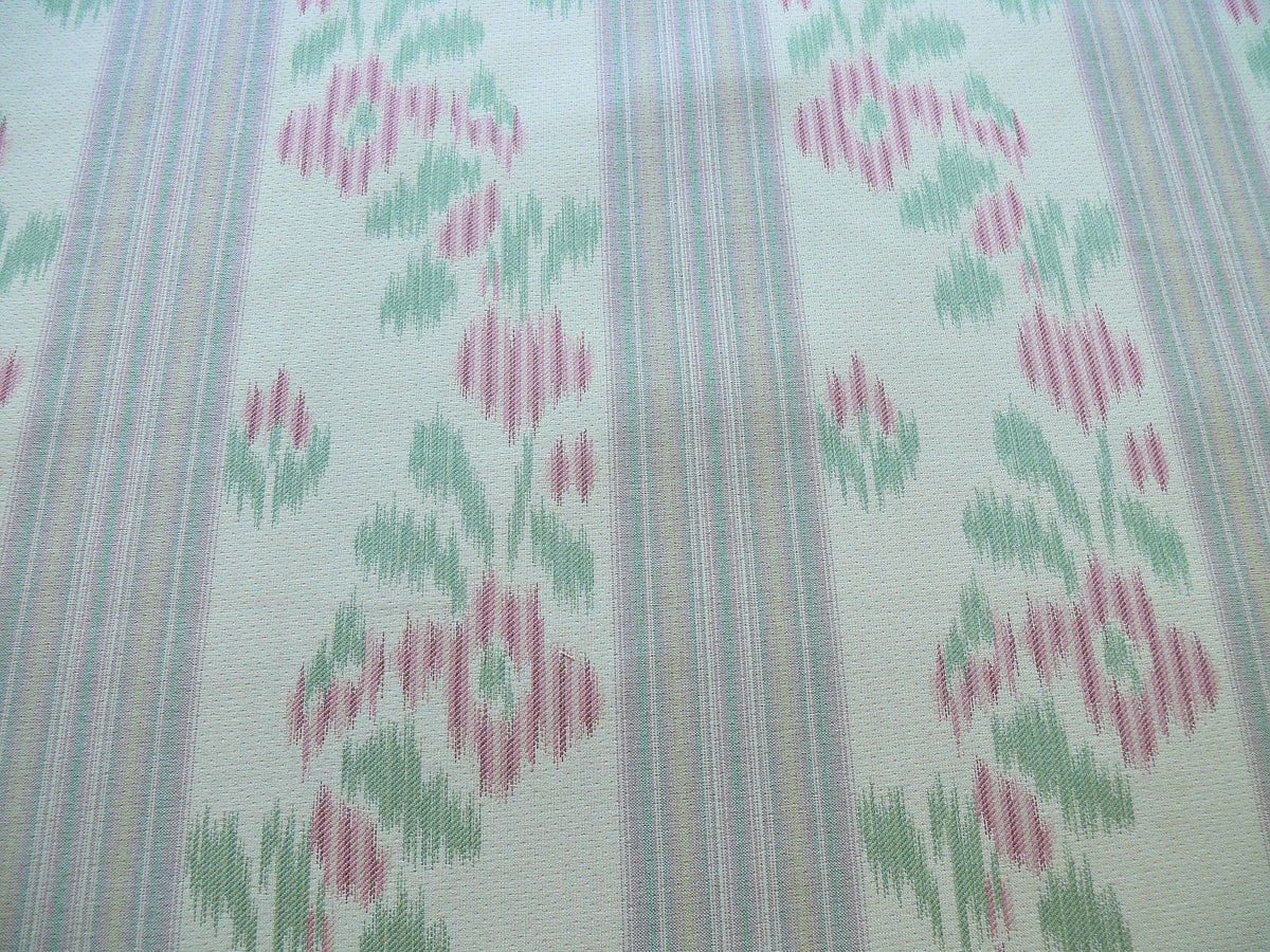 Lee Jofa Lambelet Stripe Rose Amber On Cream Incredibly Charming