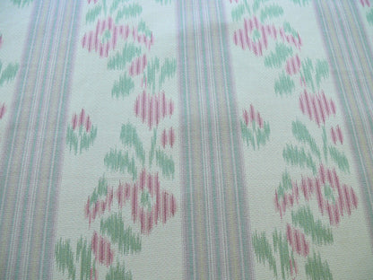 Lee Jofa Lambelet Stripe Rose Amber On Cream Incredibly Charming