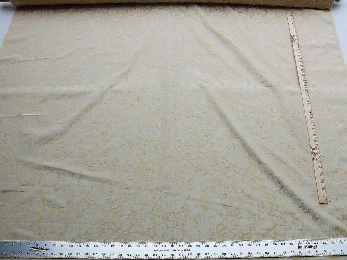 by yard Scalamandre Chelsea Damask Fh Parchment White MSRP USD 192/y