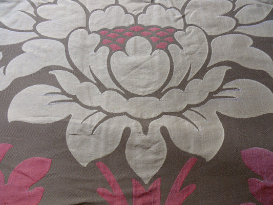 American Silk Mills Majestic Lotus Brocade Silk - Multicolor