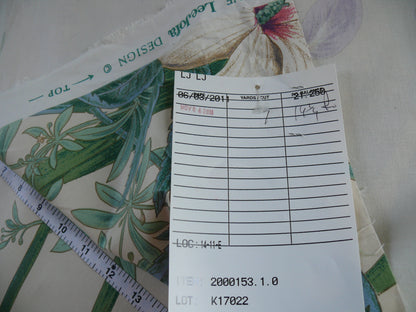 Lee Jofa Gloriana  Butterfly Garden Iris Ocra Camelia Foxglove Chintz MSRP USD 196/y