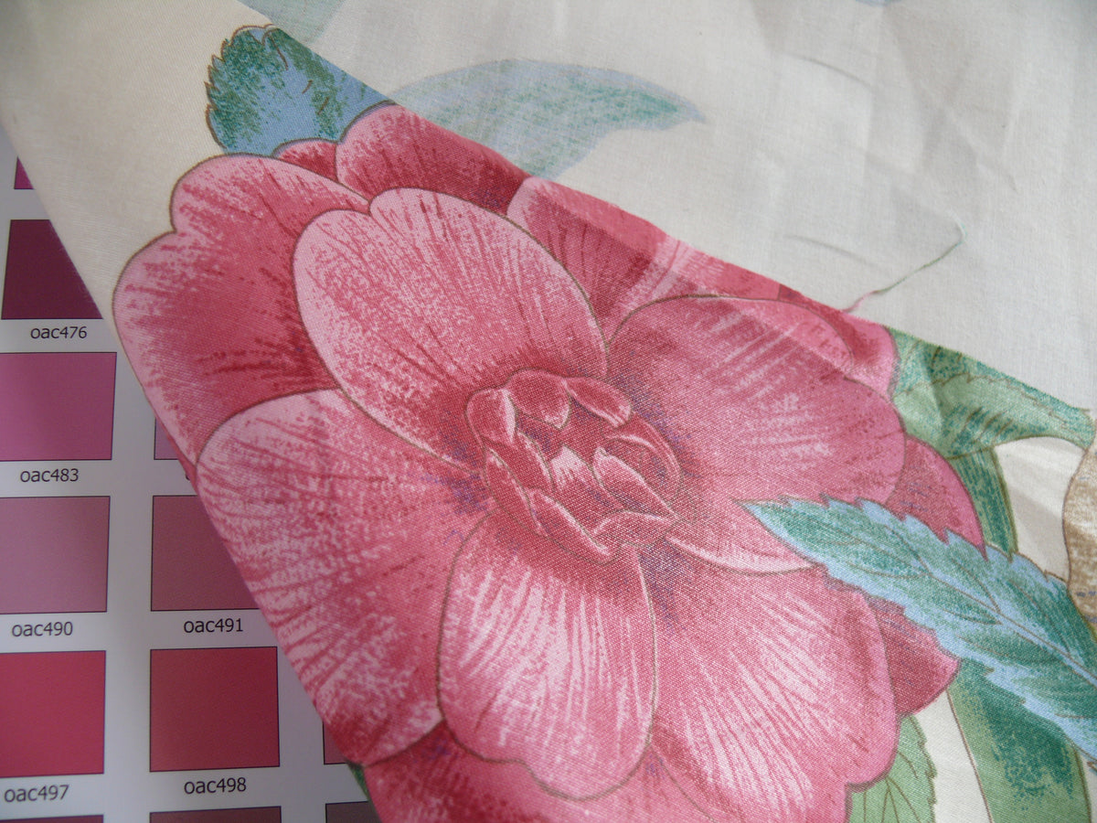 Lee Jofa Gloriana  Butterfly Garden Iris Ocra Camelia Foxglove Chintz MSRP USD 196/y