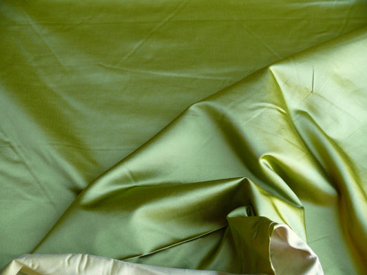 By Yd Brunschwig & Fils Georges Satin Silk Spring Green Richer MSRP USD 470/y