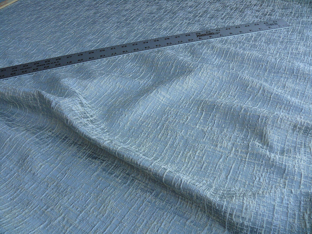 By Yard Kravet Couture Sensory Silk Wool Vapour Blue Icy Texture MSRP USD 396