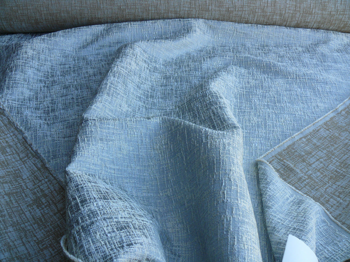 By Yard Kravet Couture Sensory Silk Wool Vapour Blue Icy Texture MSRP USD 396