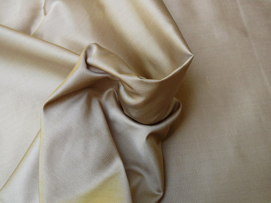 Scalamandre Eden Antique Satin Silk - Mocha Gold