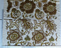 Lee Jofa Jardin Crewel Wool Cotton - Olive Green Gold