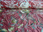 Lee Jofa Dana Embroidery Silk - Brick Red