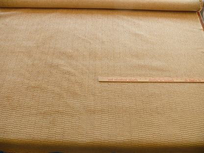 Bty Scalamandre Donald Texture Gold Rayon Chenille Jacquard Rayon Cotton Tan