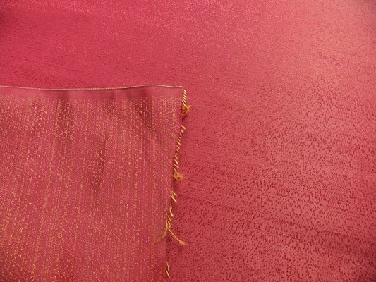 By yard Lee Jofa Groundworks Staccato Silk Weave Garnet Red Speckled Texture MSRP USD198/y
