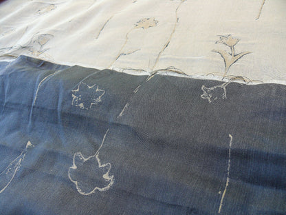 Scalamandre  Grey Watkins Orissa Semi Sheer Copper Silk Double Organza Damask Tulip Wildflower MSRP USD 212/Y