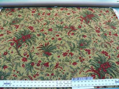 by yard Old World Weavers Tabriz Fonthill Persian Rug Gold  Pink Flower On Yellow MSRP USD 204/y