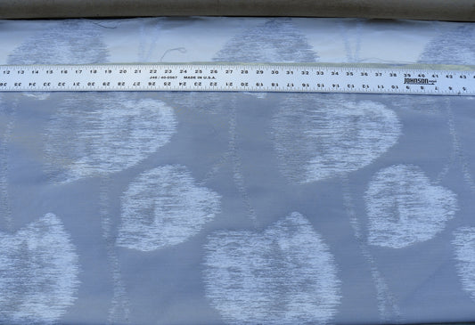 Scalamandre Isabella Moon Glow Foliage Silk Lampas MSRP USD 428/Y