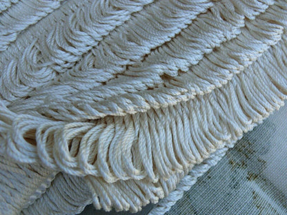 By Yard Scalamandre 100% Silk Loop Fringe Trim Cream Pearl White Ft669-1 MSRP USD 285/Y!