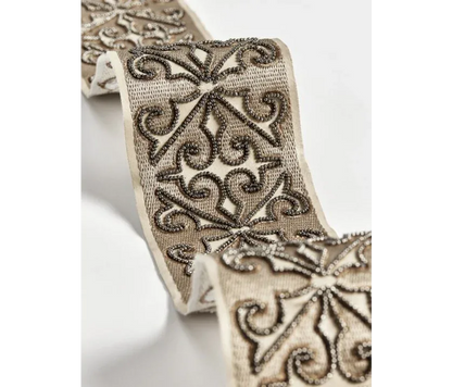 Scalamandre Pillow Case MET Saxony Square Strie Velvet Light Blue Damask Plains Texture 22x22 inches MSRP USD 978/y