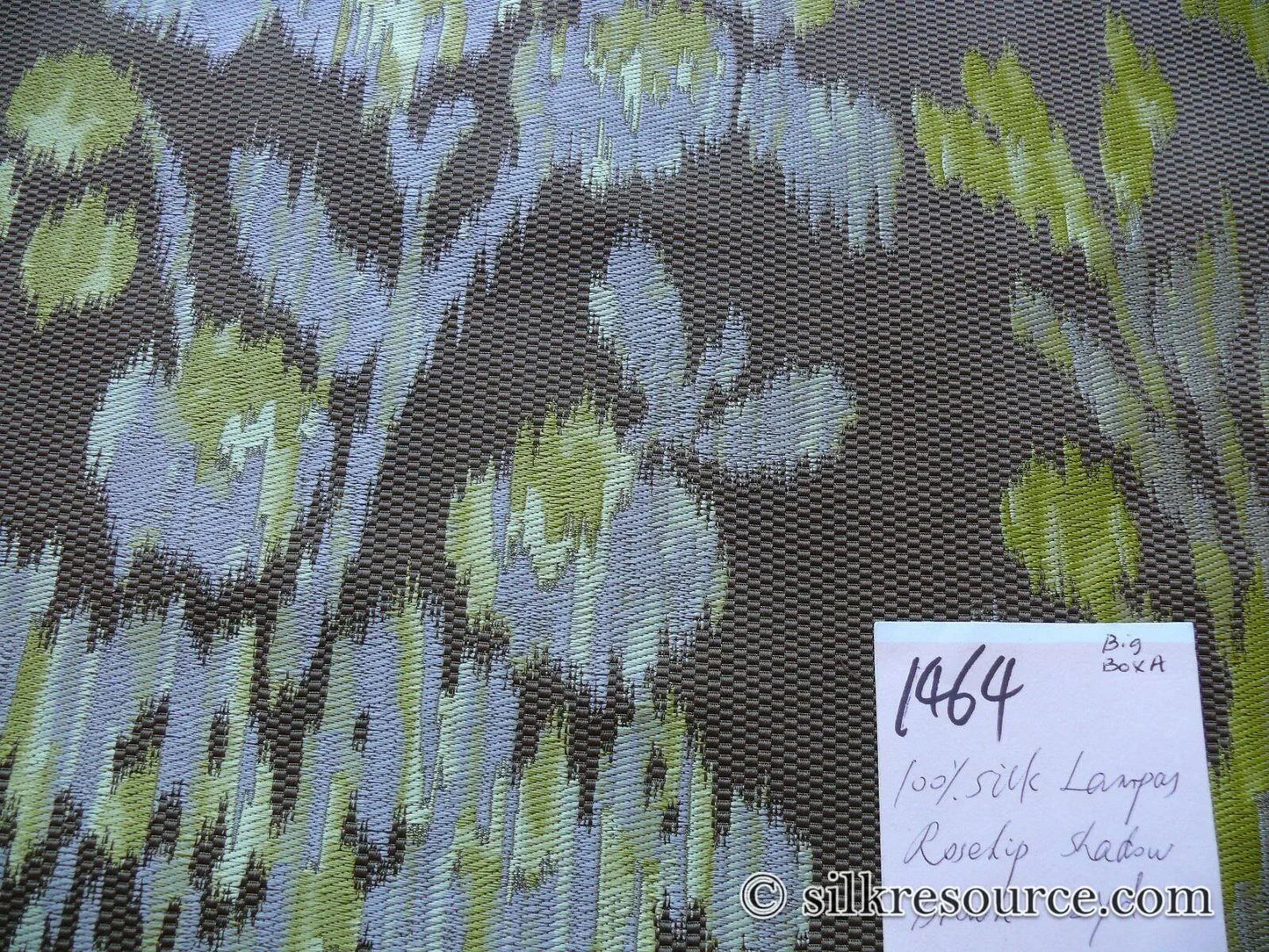 Scalamandre Visby ROSEHIP 100% SILK Lampas SHADOW BROWN Old World Weavers MSRP USD 896/Y #1464