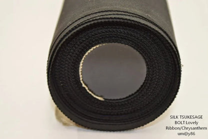 Rare 100%Silk TSUKESAGE BOLT Lovely Ribbon/Chrysanthemum 12Y