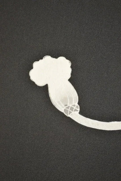 Rare 100%Silk TSUKESAGE BOLT Lovely Ribbon/Chrysanthemum 12Y