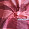 DAZZLING! PINK & RASPBERRY 100% SILK TAFFETA SQAURE