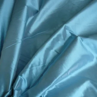 SCALAMANDRE STARK SILK TAFFETA SKY BLUE SILVER SHOTMSRP$180