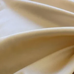 CLARENCE HOUSE MONCEAU SATIN 100% SILK DOUBLE-FACED SATIN SNOW "