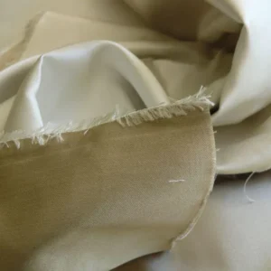 CLARENCE HOUSE MONCEAU DOUBLE FACED SATIN SILK CREAM/BEIGE BTY