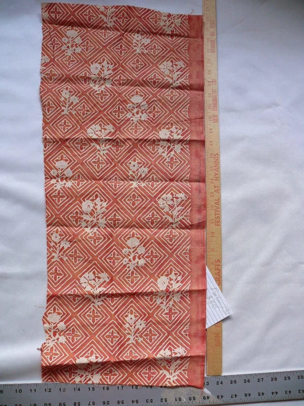 FORTUNY AUTHENTIC JUPON BOUQUET in BITTERSWEET CORAL PINK RED B