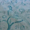 CLARENCE HOUSE RAMBOUILLET TOILE BIRD PRINT AQUA BLUE BTY#1504