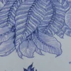 SCALAMANDRE PARADISE HORIZON BLUE WHITE LARGE JACOBEAN PRINT  fr