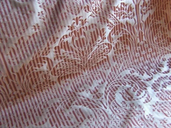 Scalamandre100%Silk "COLETTE" Copper And Ivory