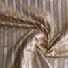 Scalamandre 100%Silk Shirred Stripe Yellow Gold