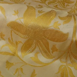 100% SILK LAMPAS FAIRY TALE POM "GOLD"