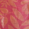 100% SILK DAMASK FAIRY TALE TREE OF LIFE "RED" MAGENTA BTY