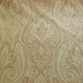 6.5Y+1.5Y=8Y LEE JOFA SARSEN PAISLEY GILT CLASSY SILK DAMASK