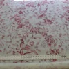 CLARENCE HOUSE RAMBOUILLET TOILE BIRD PRINT ROUGE RED BTY#1518