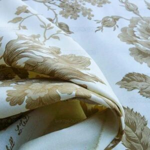 Bty Scalamandre Toile Vivienne French Peony Lilac Tulip Print Chintz Toile MSRP USD 202