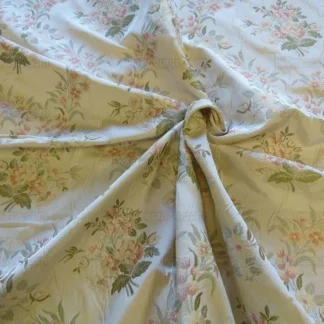 3.75Y KRAVET PARAMOUR PASTEL SILK FLORAL DAMASK MSRP 288/Y