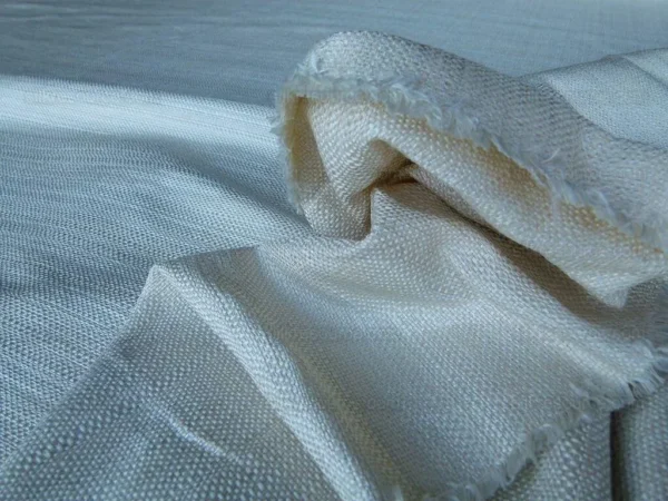 1.25Y Lee Jofa Gibraltar Silk Ivory Silk/Linen Woven MSRP 276/Y