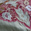 Lee Jofa ALEXANDRIA SILK/LINEN embroidery VELVET applique RP$560
